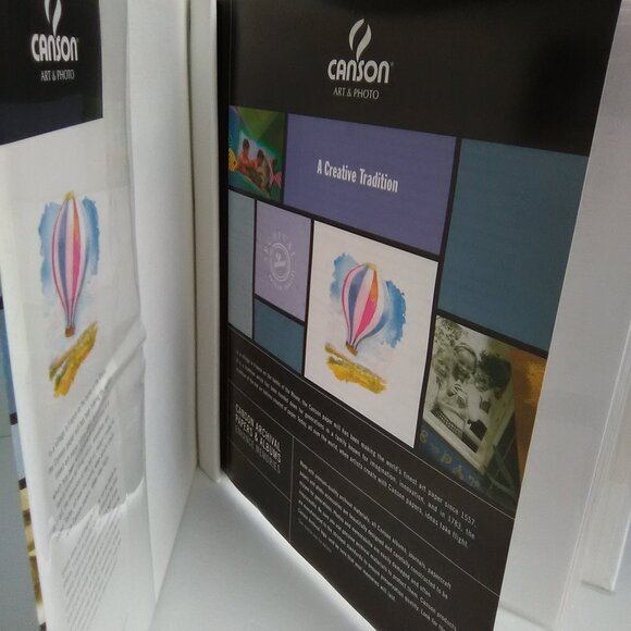 Canson Art & Photo Memory Album 20 Pages Color White Brand New - Picture 7 of 8